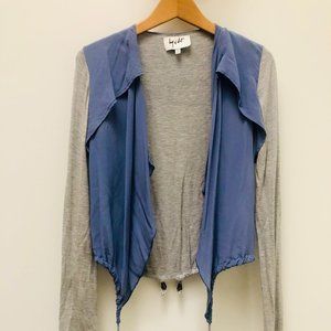 Aritzia Silk/Cotton Long-Sleeve Top